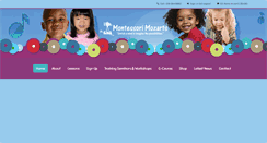 Desktop Screenshot of montessorimozarts.com